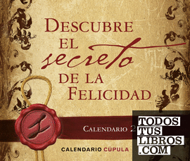 Calendario sobremesa Descubre el secreto de la felicidad 2015