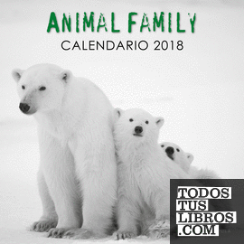 Calendario Animal Family 2018