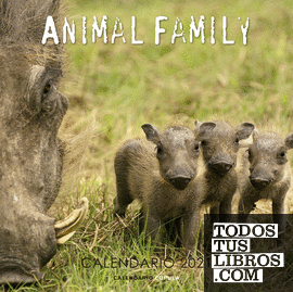 Calendario Animal family 2021