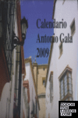 Calendario Antonio Gala