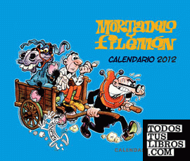 Calendario sobremesa Mortadelo y Filemón 2012