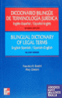 Diccionario bilingüe de terminología jurídica