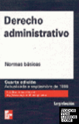 Derecho administrativo, 4ª edición