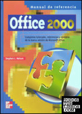 Microsoft Office 2000. Manual De Referencia de Nelson 978-84-481-2525-7
