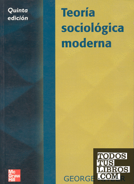 TEORIA SOCIOLOGICA MODERNA