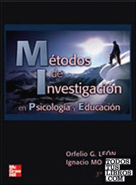 METODOS DE INVESTIGACION EN PSICOLOGIA Y EDUCACION 3 ED.