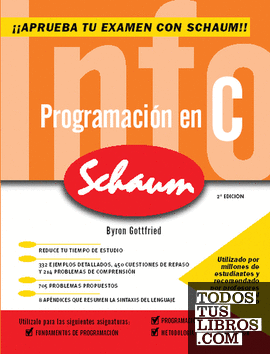 Programacion en C. Serie Schaum 2 Edicion revisada