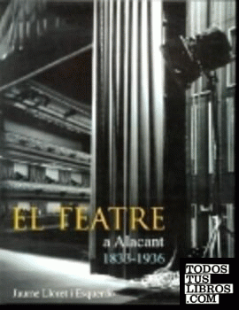 EL TEATRE A ALACANT 1833-1936