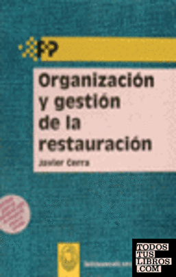 El libro de organización y gestión de la restauración