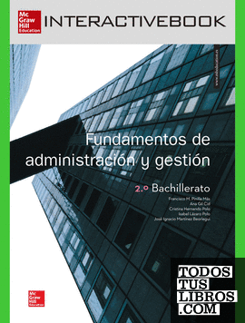 Libro digital interactivo Fundamentos de administración y gestión 2.º Bachillerato