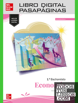 Libro dixital pasapáxinas Economía 1.º Bachalerato - Galicia