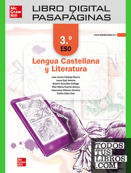 Libro digital pasapáginas Lengua castellana y Literatura 3.º ESO