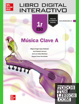 Llibre Digital Interactivo Música Clau A - 1r ESO