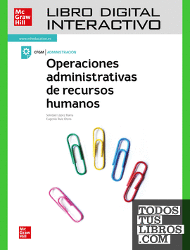 Operaciones administrativas de recursos humanos. Libro digital interactivo