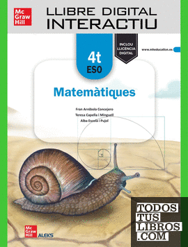 Llibre digital interactiu Matemàtiques 4t ESO