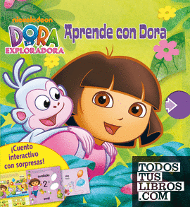 Dora la Exploradora. Libro juguete - Aprende con Dora