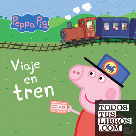 Peppa Pig. Libro de cartón - Viaje en tren
