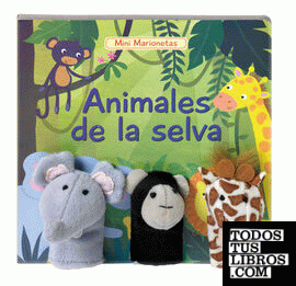 Animales de la selva (Minimarionetas 1)