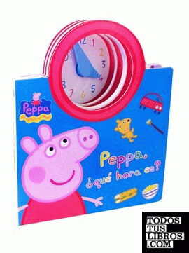 Peppa, ¿qué hora es? (Peppa Pig. Libro regalo)