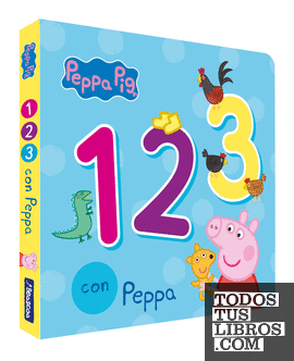 Peppa Pig. Libro de cartón - 123 con Peppa