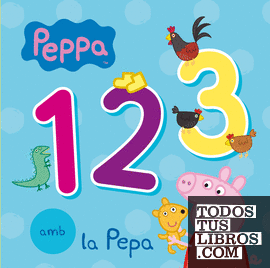 Peppa Pig. Llibre de cartró - 123 amb la Pepa