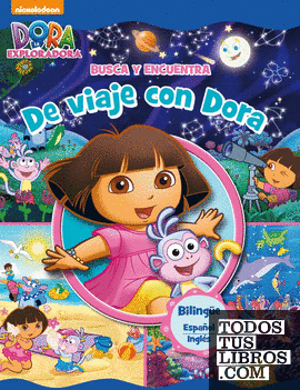 Dora la Exploradora. Libro juguete - Busca y encuentra. De viaje con Dora