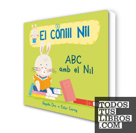 El conill Nil. Llibre de cartró - ABC i el Nil