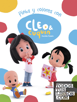 Cleo y Cuquín, Familia Telerín. Actividades - Pinta y colorea con Cleo y Cuquín