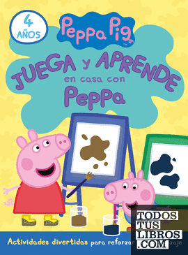 Peppa Pig. Cuaderno de actividades - Juega y aprende en casa con Peppa (4 años)