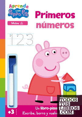 Primeros números (Libro-pizarra) (Aprendo con Peppa Pig)