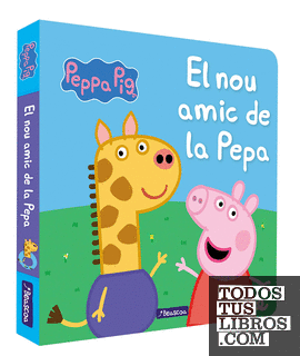 Peppa Pig. Llibre de cartró - El nou amic de la Pepa