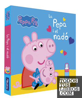 Peppa Pig. Llibre de cartró - La Pepa i el nadó