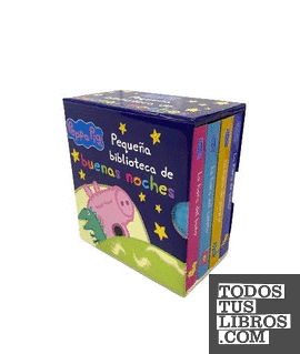 Peppa Pig. Libro juguete - Pequeña biblioteca de buenas noches