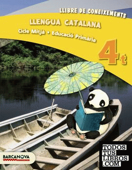 Llengua catalana 4t CM. Llibre de coneixements (ed. 2013)