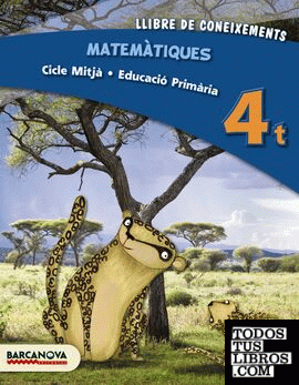 Matemàtiques 4t CM. Llibre de coneixements (ed. 2013)