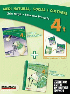 Medi natural, social i cultural 4t CM. Llibre i dossier (ed. 2013)