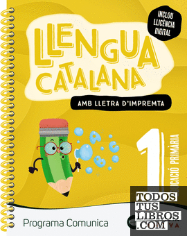 Comunica 1. Llengua catalana (lletra impremta)