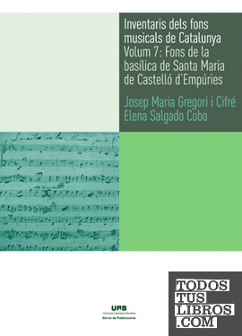 Inventaris dels fons musicals de Catalunya