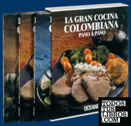La Gran Cocina Colombiana Paso a Paso (3 vols.)
