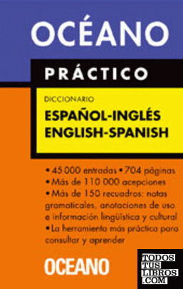 Océano Práctico Diccionario Español - Inglés / English - Spanish