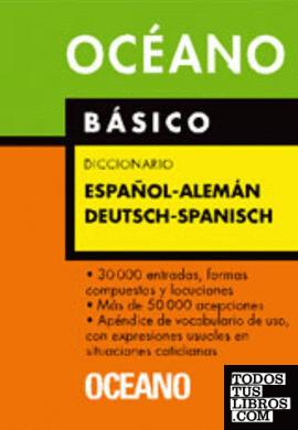 Océano Básico. Diccionario Español - Alemán / Deutsch - Spanisch