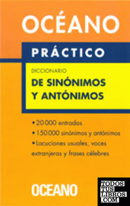 Océano Práctico Diccionario de Sinónimos y antónimos