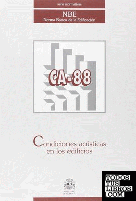 CA-88, condiciones acústicas en los edificios