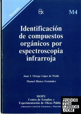 Identificación de compuestos orgánicos por espectroscopía infrarroja. M-4