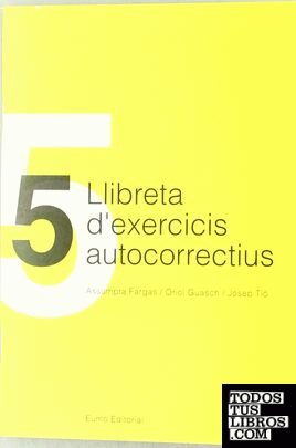 Llibreta d'exercicis autocorrectius 5