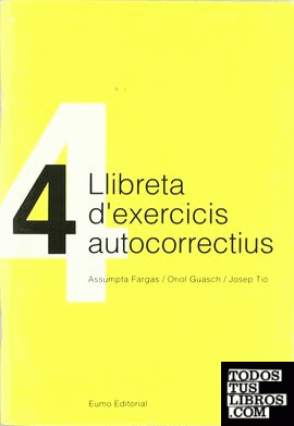Llibreta d'exercicis autocorrectius 4
