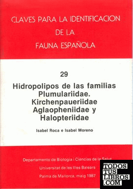 Hidropolipos de las familias Plumulariidae