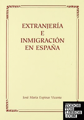 Extranjería e inmigración en España