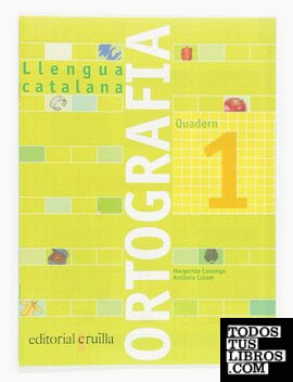 Quadern ortografia 1. Llengua catalana