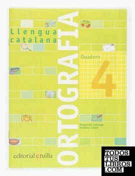 Quadern ortografia 4. Llengua catalana